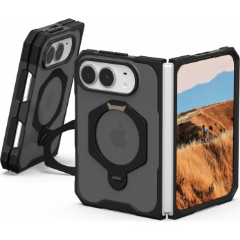 Urban Armor Gear UAG Mouve XTE 360 MagSafe Funda con soporte para Apple iPhone Duo, ceniza