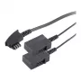 S-Impuls Cable alargador de teléfono - TAE-F (S) a TAE-F (R) - 20 cm