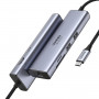 UGREEN 60515 adaptador multipuerto USB-C 7 en 1, 4K HDMI, Gigabit Ethernet, 100 W PD, gris