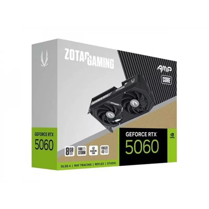 ZOTAC GAMING GeForce RTX 5060 AMP Core 8GB GDDR7 tarjeta gráfica