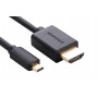 Ugreen cable Micro HDMI a HDMI, 2 m, 4K, negro