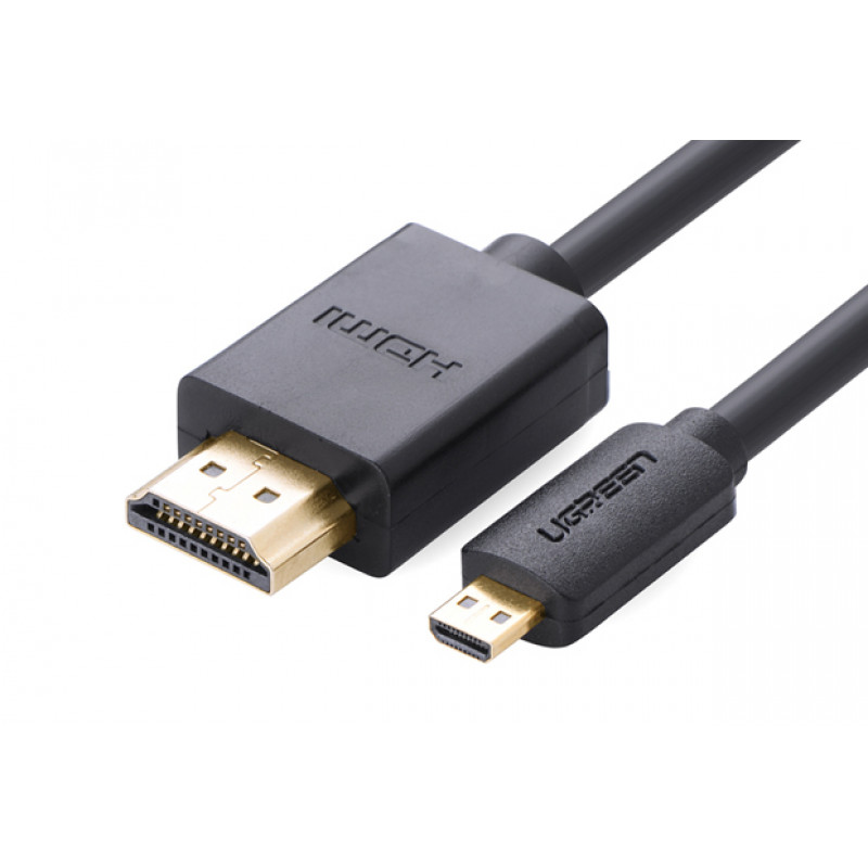 Ugreen cable Micro HDMI a HDMI, 2 m, 4K, negro