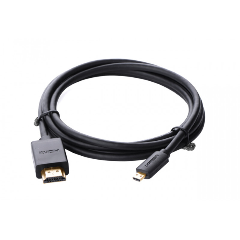 Ugreen cable Micro HDMI a HDMI, 2 m, 4K, negro