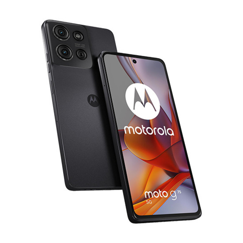 Motorola Moto G75 5G Dual SIM 8GB RAM 256GB smartphone, negro