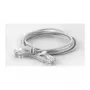 WANTEC cable de red Slim Cat6a U/UTP RJ45, 2,8 mm, 1,5 m, blanco