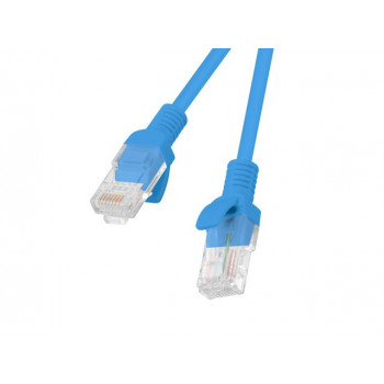 LANBERG cable de red Cat5e U/UTP RJ45, 2 m, azul