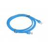 LANBERG cable de red Cat5e U/UTP RJ45, 2 m, azul