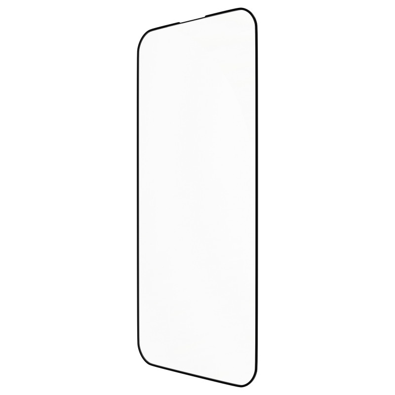 dbramante1928 eco-shield Protector de pantalla para Apple iPhone 15, borde negro
