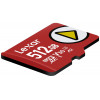 Lexar PLAY 512GB tarjeta de memoria microSDXC UHS-I, U3, V30, A2, hasta 205 MB/s, con adaptador SD