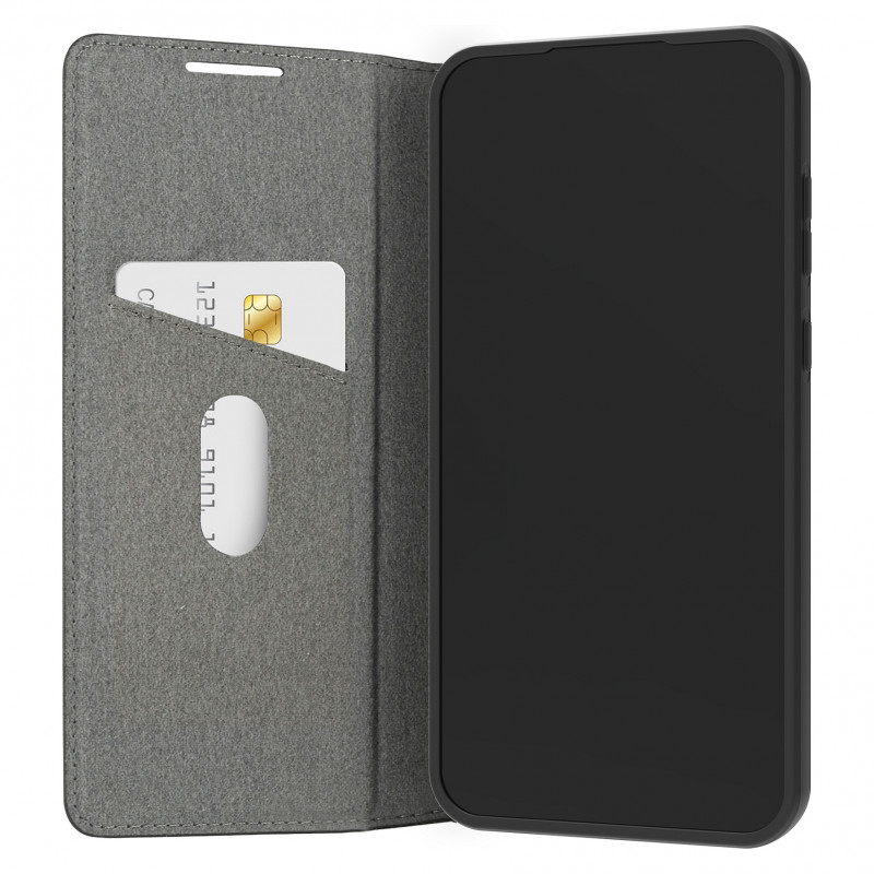 dbramante1928 Oslo - funda tipo flip para móvil - poliuretano (PU), plástico - negro - para Samsung Galaxy A35