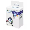 Multipack de cartuchos de tinta compatibles G&G para Epson T1285 (C13T12854012), negro/cian/magenta/amarillo
