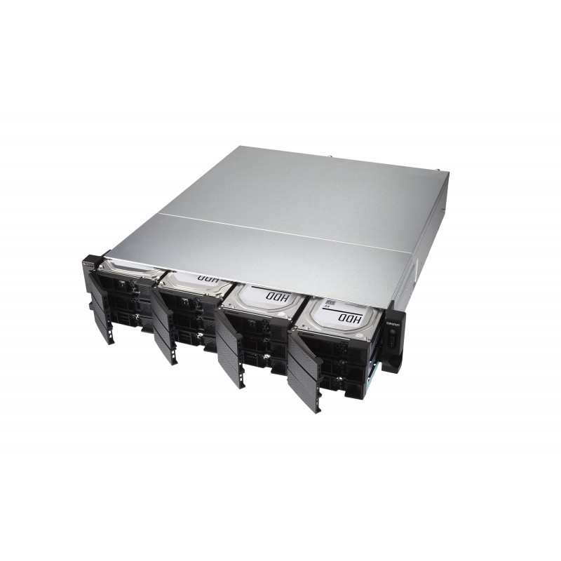 QNAP TS-H1886XU-RP-R2 NAS rackmount 3U - Intel Xeon D-1622, 16GB DDR4, QuTS hero, sin discos