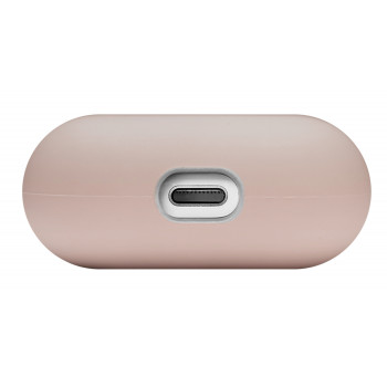 dbramante1928 Costa Rica – funda para auriculares inalámbricos – plástico reciclado, silicona – rosa arena – para Apple AirPods (3.ª generación)