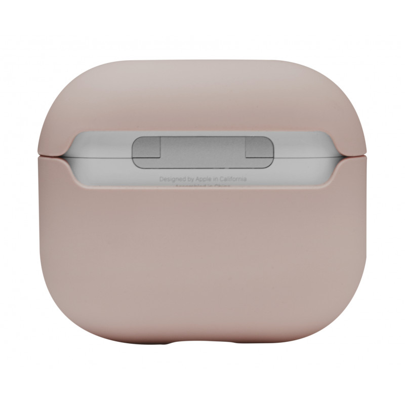 dbramante1928 Costa Rica – funda para auriculares inalámbricos – plástico reciclado, silicona – rosa arena – para Apple AirPods (3.ª generación)