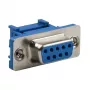 EFB-Elektronik Conector hembra D-Sub, conexión IDC, EDFF 09 LPIII/Z UNC (29015.1V2)