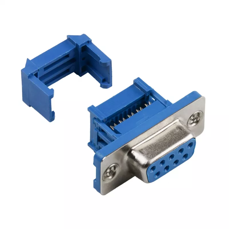 EFB-Elektronik Conector hembra D-Sub, conexión IDC, EDFF 09 LPIII/Z UNC (29015.1V2)