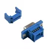 EFB-Elektronik Conector hembra D-Sub, conexión IDC, EDFF 09 LPIII/Z UNC (29015.1V2)