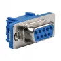 EFB Elektronik Conector hembra D-Sub, IDC, diseño plano, EDFF 09 LPIII/Z (29010.1V2)