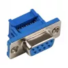 EFB Elektronik Conector hembra D-Sub, IDC, diseño plano, EDFF 09 LPIII/Z (29010.1V2)