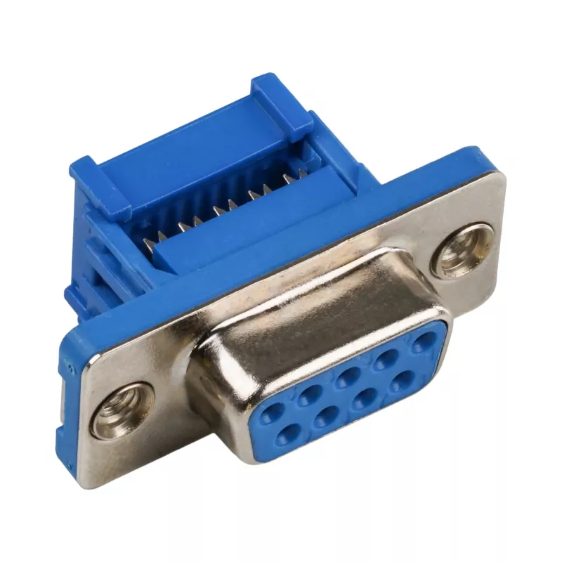 EFB Elektronik Conector hembra D-Sub, IDC, diseño plano, EDFF 09 LPIII/Z (29010.1V2)