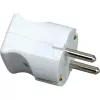 Kopp Conector macho Schuko, carcasa de una pieza, hasta 3x1,5 mm², 16A, 250V~, IP20 (16731N)