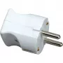 Kopp Conector macho Schuko, carcasa de una pieza, hasta 3x1,5 mm², 16A, 250V~, IP20 (16731N)