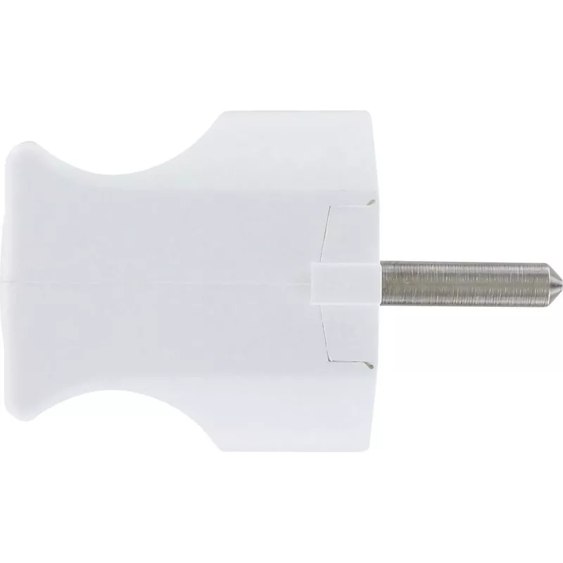 Kopp Conector macho Schuko, carcasa de una pieza, hasta 3x1,5 mm², 16A, 250V~, IP20 (16731N)