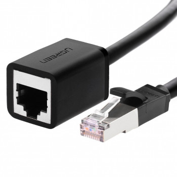Ugreen Cable de red Cat6 F/UTP RJ45, 0,5 m, negro
