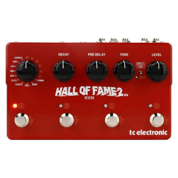 TC Electronic Hall of Fame 2 X4 Reverb - Efecto para guitarra