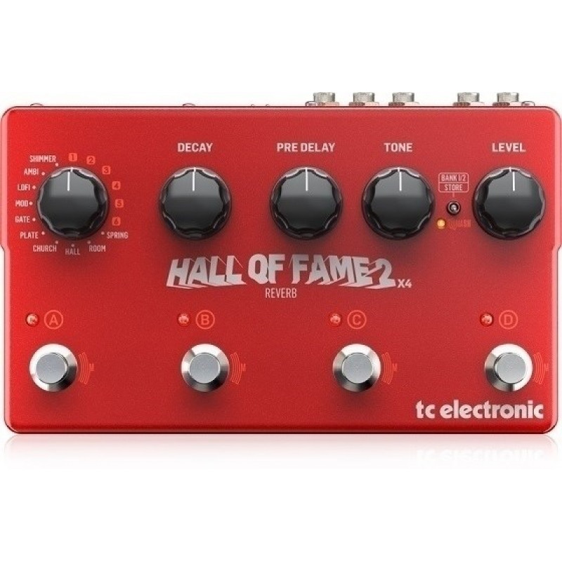 TC Electronic Hall of Fame 2 X4 Reverb - Efecto para guitarra