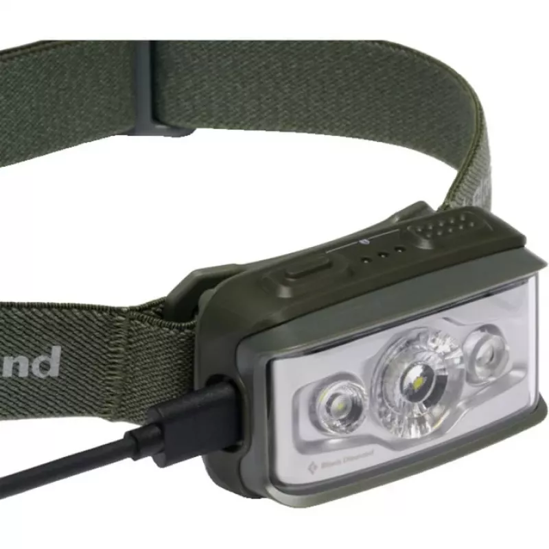 Black Diamond Storm linterna frontal, verde oliva