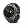Garmin Fenix 9 Pro – Smartwatch 51mm Titanio con correa de silicona Grafito/Negro