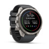 Garmin Fenix 9 Pro – Smartwatch 51mm Titanio con correa de silicona Grafito/Negro