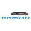 AVM FRITZ!Box 6890 LTE Router WLAN, DSL/WWAN, switch GigE de 4 puertos, 802.11a/b/g/n/ac Dual-Band, adaptador telefónico VoIP (DECT)