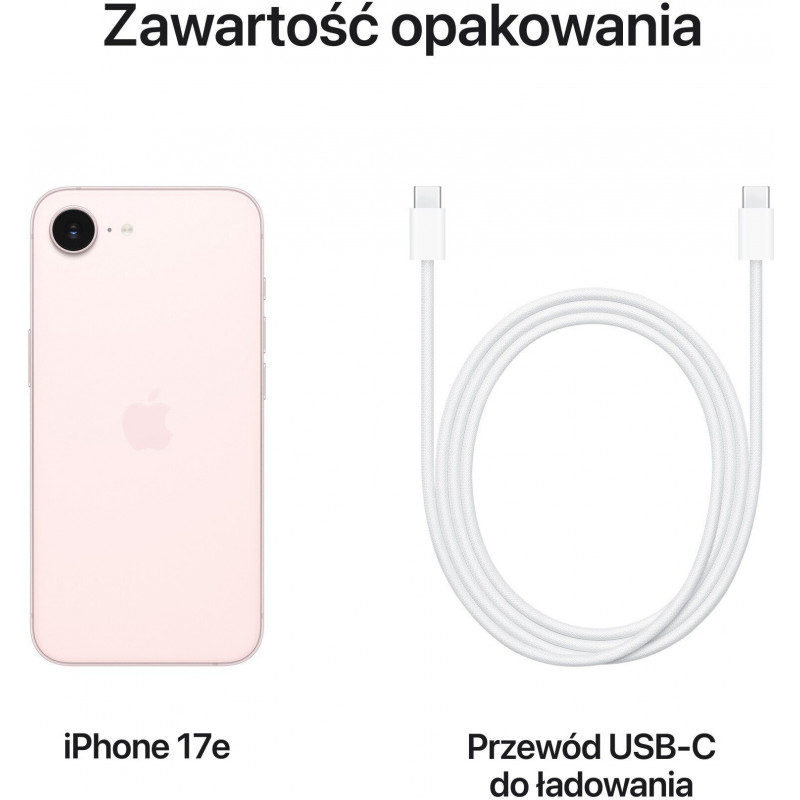 Smartphone Apple iPhone 17e 5G 8/512GB Rosa (MHU34)