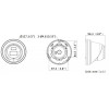 HIKVISION DS-2CD23126G3-IS2UY/SL(2.8mm)(eF) Negro Turret 12MP EasyIP 4.0 Plus (DS-2CD23126G3-IS2UY/SL(2.8)(eF)BLACK) Cámara de vigilancia