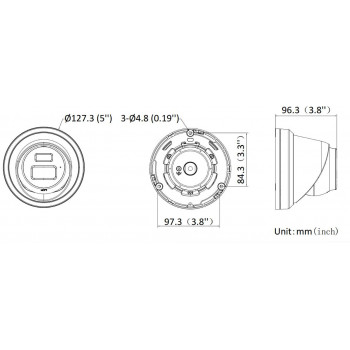 HIKVISION DS-2CD23126G3-IS2UY/SL(2.8mm)(eF) Negro Turret 12MP EasyIP 4.0 Plus (DS-2CD23126G3-IS2UY/SL(2.8)(eF)BLACK) Cámara de vigilancia