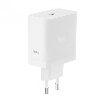 OnePlus SUPERVOOC 120W Cargador USB-A de un puerto, Blanco