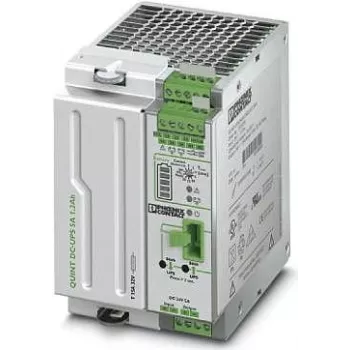 Sistema de alimentación ininterrumpida Phoenix Contact QUINT-UPS/ 24DC/ 24DC/ 5/1.3AH, verde-gris (2320254)