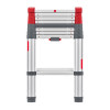 Escalera telescópica Hailo Flexline T100, 9 peldaños