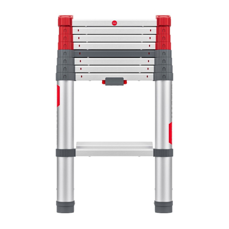 Escalera telescópica Hailo Flexline T100, 9 peldaños