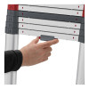 Escalera telescópica Hailo Flexline T100, 9 peldaños