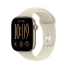 Apple Watch Series 12 GPS 46 mm caja de aluminio Light Gold con correa deportiva Sand – S/M