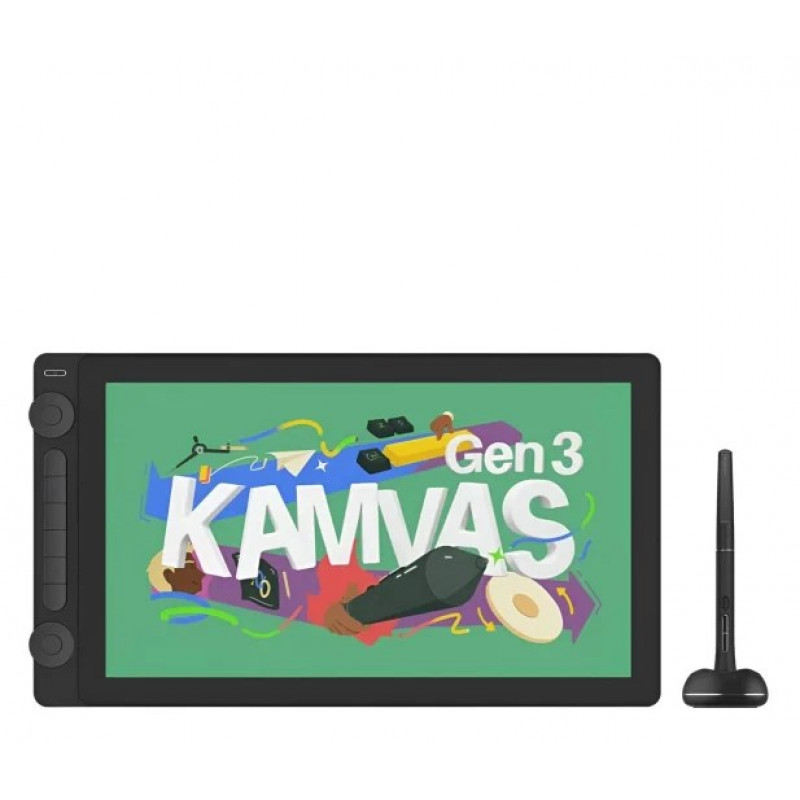 Tableta gráfica con pantalla HUION Kamvas 16 Gen 3