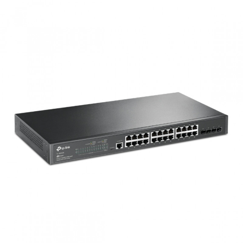 Switch Gigabit TP-Link Omada SG3428 (JetStream) 24 puertos, 4x SFP, V2.4