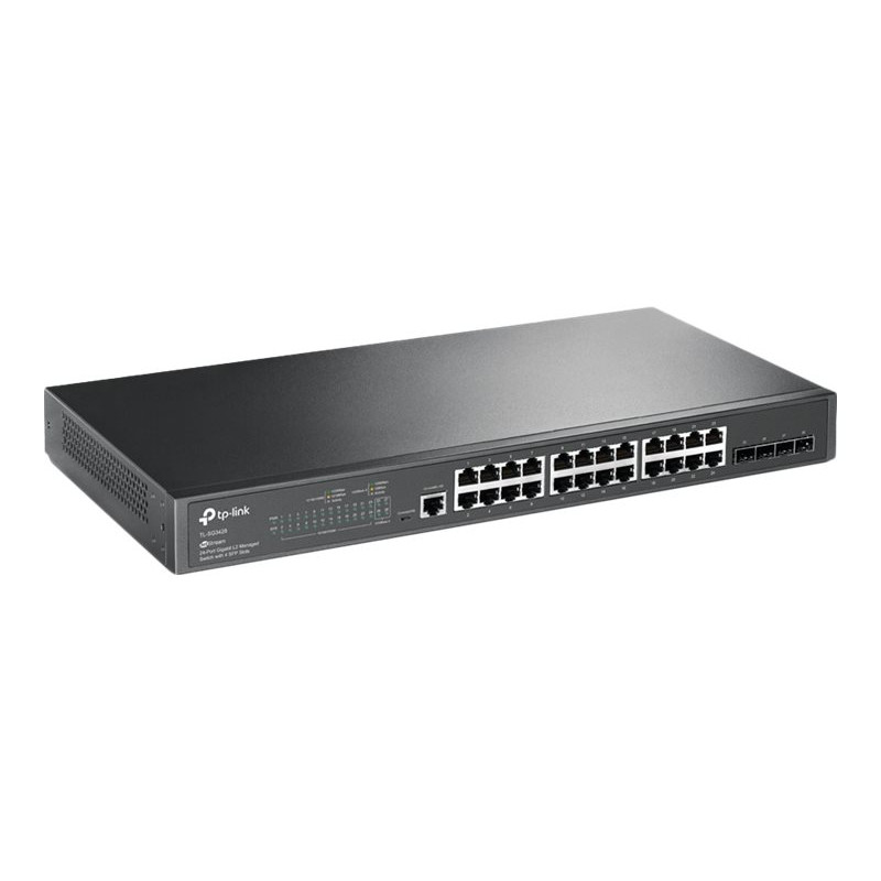 Switch Gigabit TP-Link Omada SG3428 (JetStream) 24 puertos, 4x SFP, V2.4
