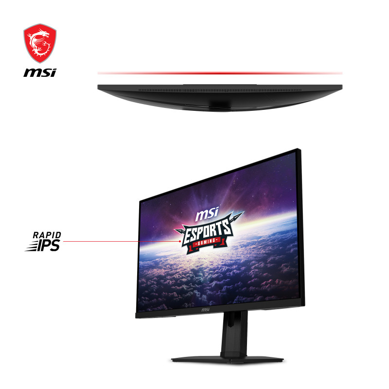 MSI G274QPXDE Monitor gaming 68,6cm (27) QHD IPS 16:9 HDMI/DP/USB-C PD65W 240Hz