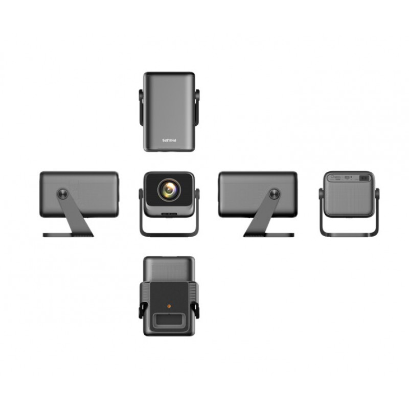 Philips NeoPix 760 proyector inteligente, Full HD 1920x1080, 800 lúmenes ANSI, WLAN, negro