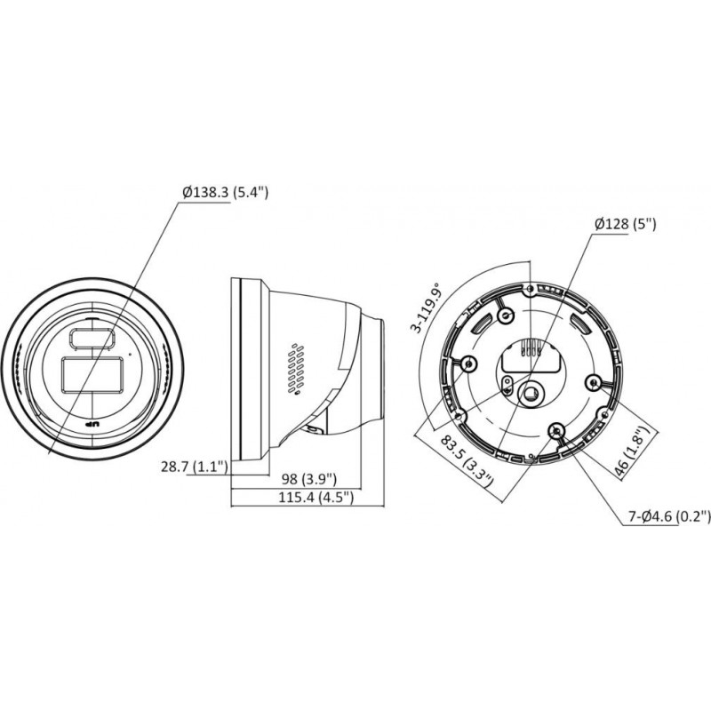 Cámara IP Hikvision DS-2CD2387G2H-LISU/SL(4mm)(eF)