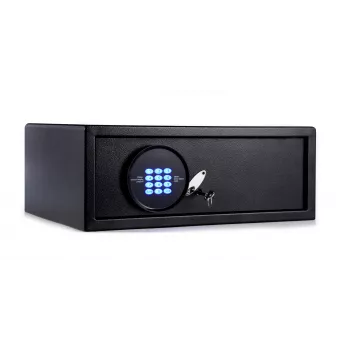 Olympia GOsafe H195 caja fuerte con cerradura de combinación, negra (7140)